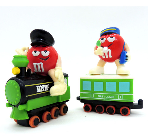 M&m Mym Tren Y Vagon Mini Rojo 6cm 6 Madtoyz