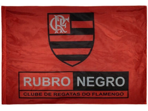 Bandeira Flamengo Rubro Negro