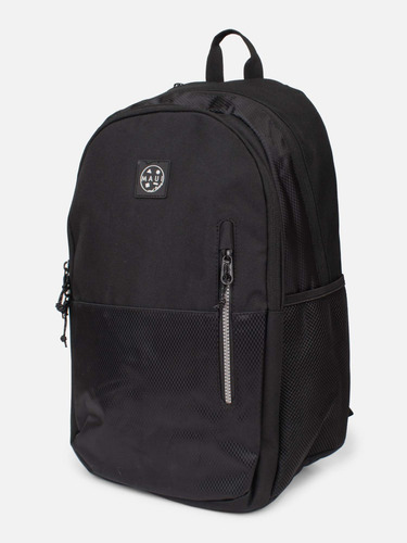 Mochila Escolar Liso Black 5am142 Maui And Sons 