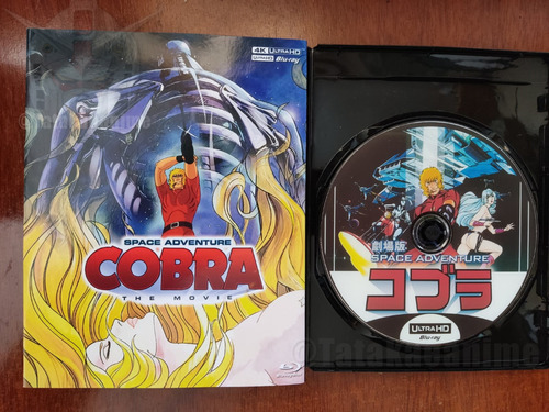 Space Adventure Cobra The Movie Bluray Uhd 4k, Disco 50g