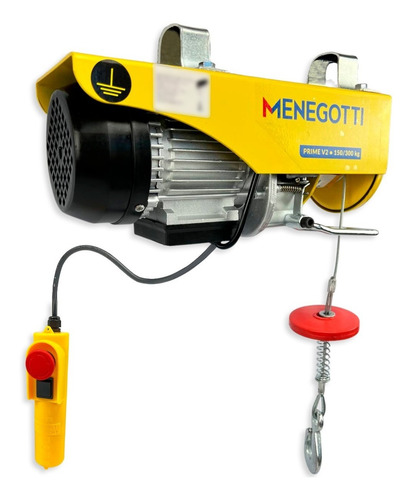 Guincho Elétrico Talha Prime V2 150/300kg Uso Contínuo