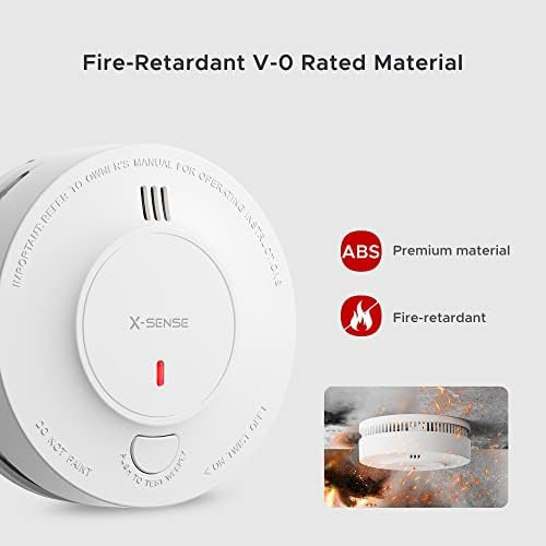 Detector De Humo Inalámbrico Interconectado Con Alarma Contr