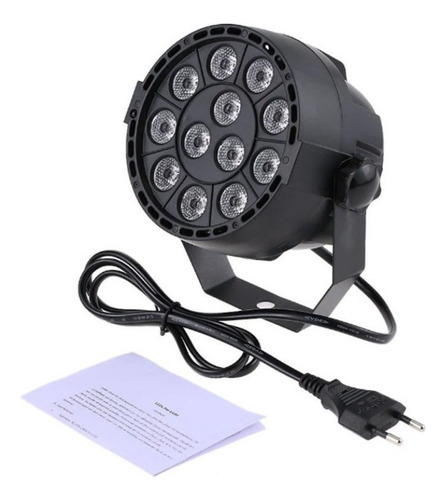 D 12 Leds - Lámpara Uv Par De Luz Ultravioleta For Disco *