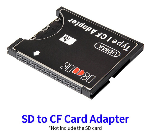 Dsd Sd Para Cf Card Adapter Sd Para Compact Flash Type I