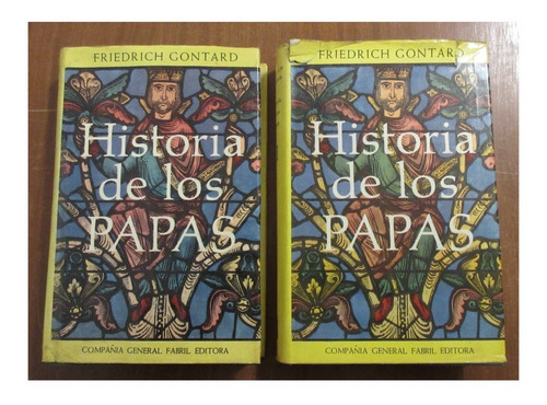 Libro Historia De Los Papas Friedrich Gontard 2 Tomos