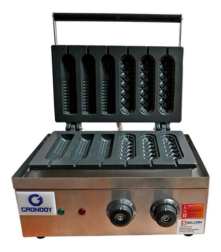 Máquina De Yoguis 6 Crepes Eléctrica Modelo Nuevo Con Tienda