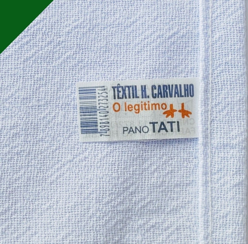 Imagem 1 de 1 de Pano Prato Pé De Galinha Tati Com Bainha Liso Atacado 100un