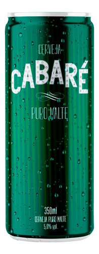 Cerveja Nacional Puro Malte Cabaré 350ml