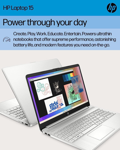 Laptop Hp Business 2023 15.6 Ryzen 7 5700u 8gb Ram 256gb Ssd