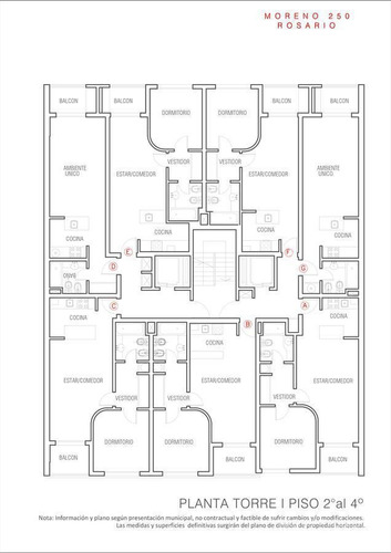 Imagen 14 de 14 de Departamento De 1 Dormitorio En Venta En Rosario