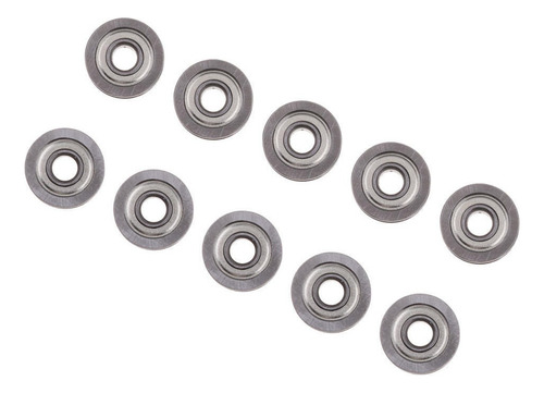 . 10 Unidades U604zz 4 Mm Polia Guia Com Ranhura Em U Selada