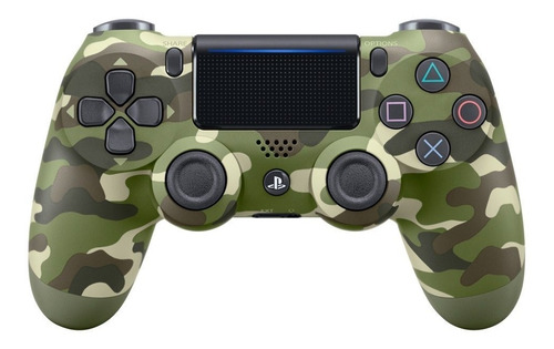 ..:: Control Dualshock 4 Camuflaje Militar Verde ::. Para Ps4 En Gamecen
