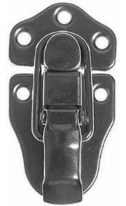 Cerradura Negra Broche Rack Caja Trancadero Estuche Guitarra