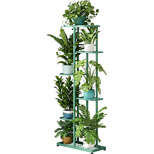 Soporte Plantas De Metal De 6 Niveles 7 Macetas, Estant...