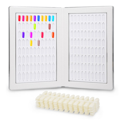 Para El Libro De Exhibición De Color De Uñas Con 240 Puntas
