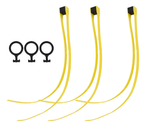 3 Piezas De Alambre, Cable De Nailon, Cierre Automático, Ani