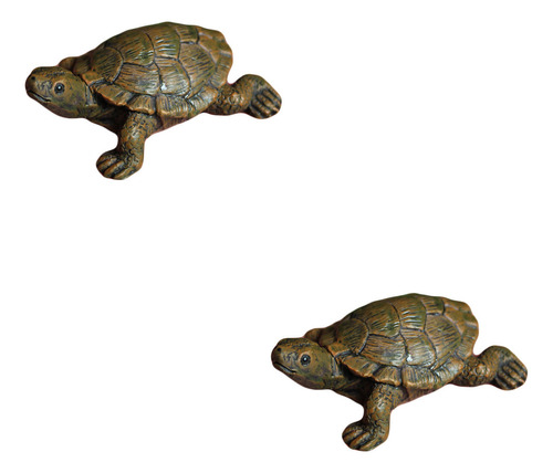 L Simulation, Decoración De Tortuga Pequeña, Pecera Rockery