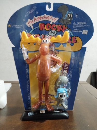 Figura The Adventures Of Rocky And Bullwinkle Yamato (Usado)