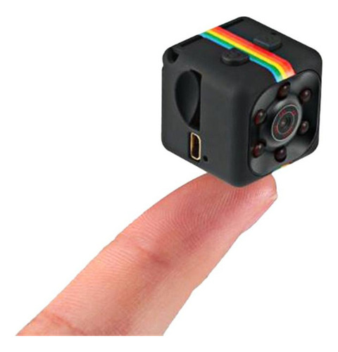 K 3 Minicámara Videocámara Sq11 Negro