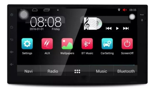 Radio Multimedia Android Gps Bluetooth Usb Hilux 2007 - 2015