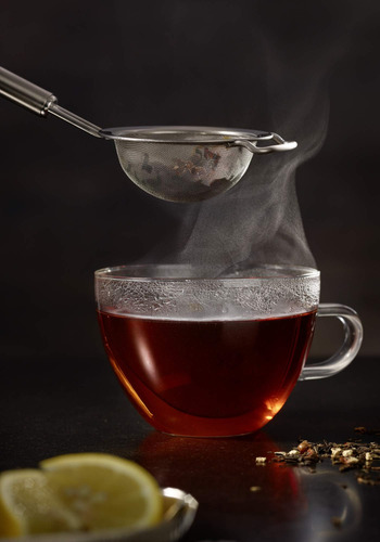 Colador De Té De Malla Fina De Acero Inoxidable Rösle, Mango