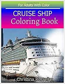 Cruise Ship Coloring Book For Adults With Color Cruise Ship 
