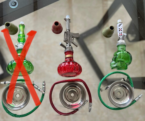 Imagen 3 de 6 de Narguila, Narguile, Hooka O Hookah Pipa Agua Para Esencia