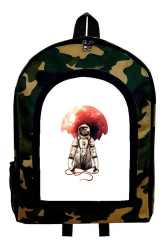 Mochila Camuflada Astronauta A38