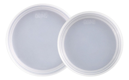 2x Posavasos Molde De Silicona Fundición De Resina Diy