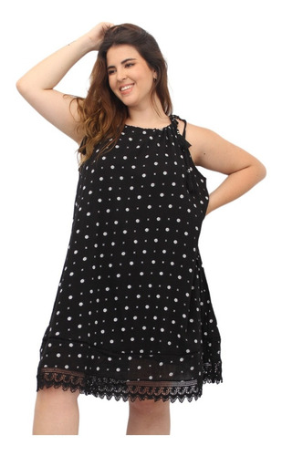 Vestido Solero Old Navy Print Bambula Forrado Importado