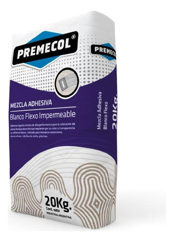 Adhesivo Impermeable Premecol Blanco Flexo - 20kg