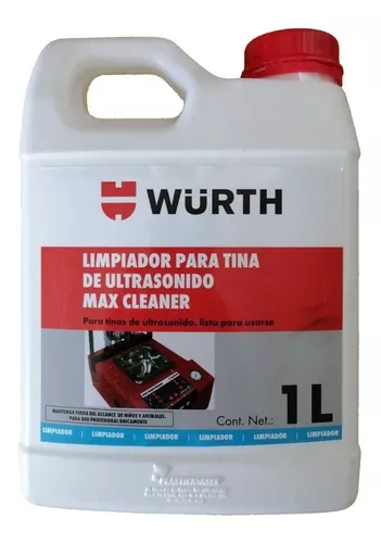 ULTRA CLEANER 500 WURTH Liquido Limpia Inyectores en Cubeta Ultrasonido  500ml - Aravena Parts