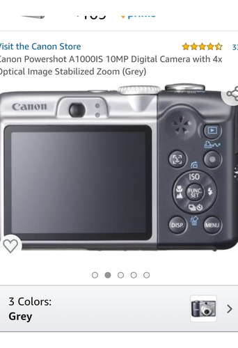 Camara Digital Canon