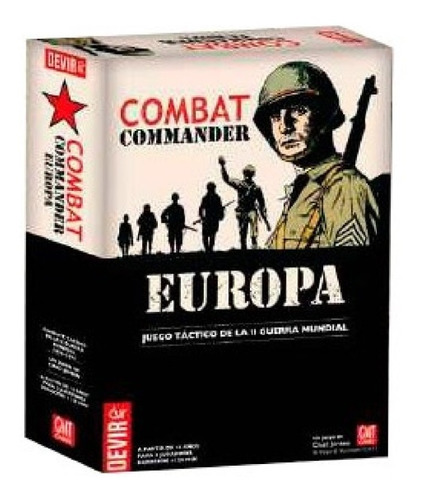 Combat Commander Europa - Juego De Mesa + Obsequio Fundas