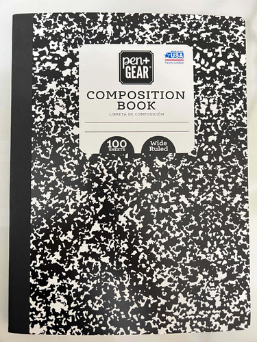 Cuaderno Composition Book Usa Norcom