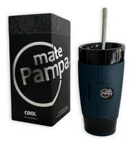 Comprar Mate Pampa Cool Para Terere + Bombilla Color Azul petróleo Cool azul petroleo c\u002Fbombilla