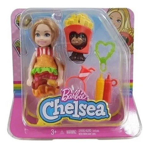 Barbie Mundo De Chelsea Fantasia De Sanduiche Mattel Ghv69