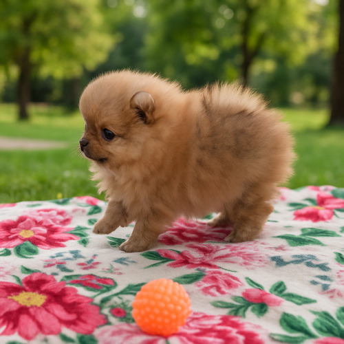 Lulu Pomerania Naranja