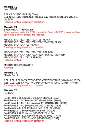 Para Diagnóstico 67 Em 1 Do Programador Sm2 Pro J2534 Ecu