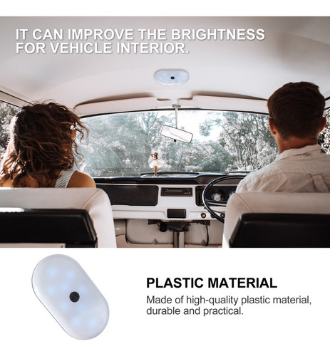 Nuevo 2 Piezas De Luz For Coche Duradera Útil Creativa