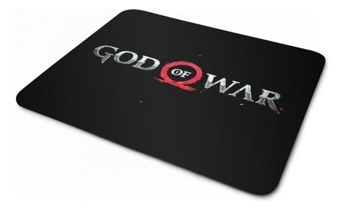 Mousepad God Of War Logo 3 Cor Branco