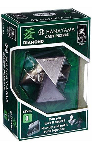 Cast-metal Bepuzzled Hanayama Nivel 1 Diamante Puzzle Rompec