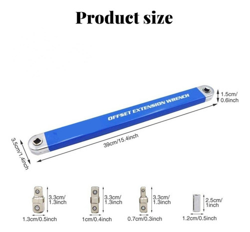 Llave De Extensión Multifuncional Pro Zero Offset