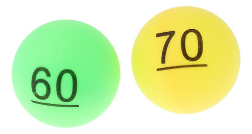 Dd Pelotas Pong De Varios Colores Número 51-100
