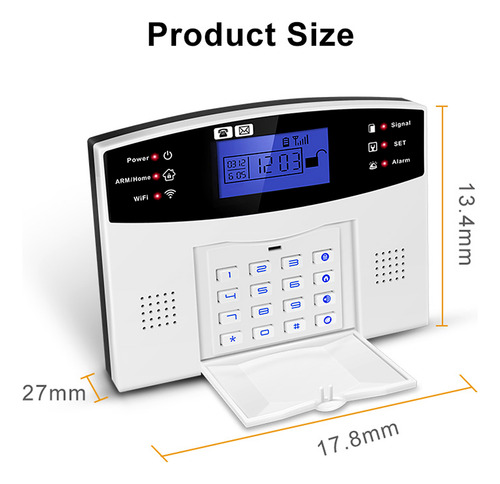 Alarma De Puerta Y Ventana Alarma De Seguridad Alarma Domést