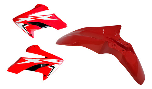Kit Orig Honda Cachas Del Tanque Y Guardabarro Xr250 2023/24 Rojo