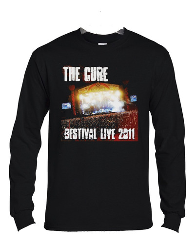 Polera Ml The Cure Bestival Live 2011 Pop Abominatron