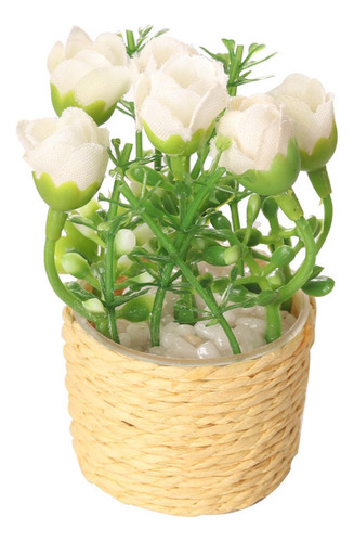 Mini Casa De Muñecas Flor Paisaje Estático Modelo /6 Para