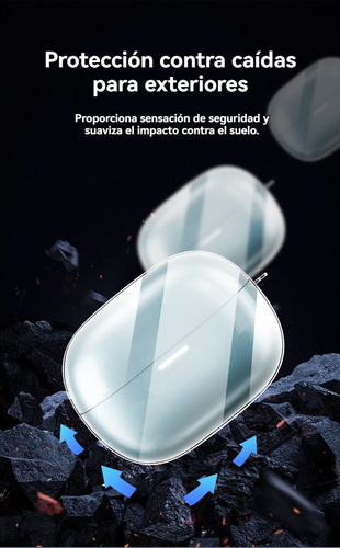 Usdilu Funda Case Para Redmi Buds 5 Pro Color Transparente