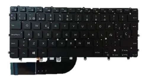  Teclado Dell Xps 13 9350 9360 Español Retroiluminado